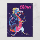 Recherche de dragon cartes postales Chine