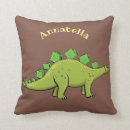 Recherche de dinosaure drôle coussins Dessin
