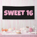 Recherche de sweet 16 banderoles 16e anniversaire