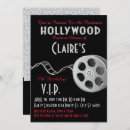Recherche de hollywood invitations Parties scintillant