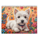 Recherche de westie calendriers Chien