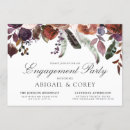 Recherche de couleur prune invitations Floral