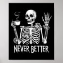 Recherche de de café de noël posters Crâne