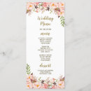 Recherche de blush pink mariage menus Rose