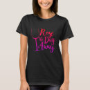 Recherche de amour rose tshirts Jour