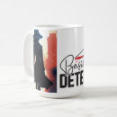 Recherche de détective privé tasses Application de la loi