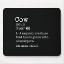 Recherche de vaches drôles tapis souris Nourriture