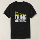 Recherche de name tshirts Personnalisation