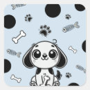 Recherche de patte bleue autocollants Mignon