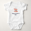 Recherche de fête des pères heureuse bébé vêtements Meilleur papa