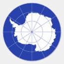 Recherche de antarctique autocollants Drapeau