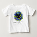 Recherche de chat noir bébé vêtements Bleu