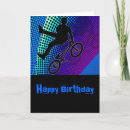 Recherche de cycliste anniversaire cartes Recyclage