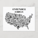 Recherche de symbolique cartes postales Usa