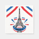 Recherche de tour eiffel serviettes Drapeau français