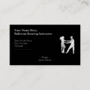 Recherche de instructeur de danse cartes visite Professeur