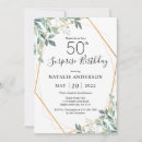 Recherche de surprise 50th anniversaire invitations 50 ans