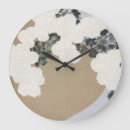 Recherche de peinture japonaise horloges Fleur