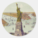 Recherche de port de new york autocollants Statue de la liberté