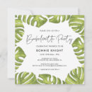 Recherche de palmier vert invitations Typographie