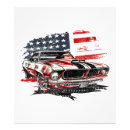 Recherche de camions américains posters Drapeau