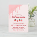 Recherche de fraise kawaii invitations Fraises