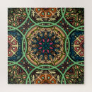 Recherche de mandala floral puzzles Transparent