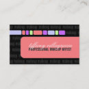 Recherche de maquillage nuptiale cartes visite Professionnel