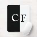 Recherche de contraste tapis souris Noir