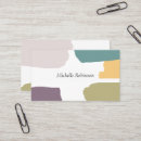 Recherche de couleurs d été cartes visite Élégant