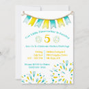 Recherche de jaune turquoise invitations Enfants