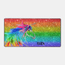 Recherche de licorne magique tapis souris Girly