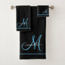 Recherche de or et bleu bain beauté Monogramme
