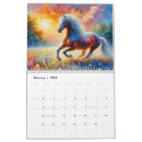 Recherche de chevaux calendriers Moderne