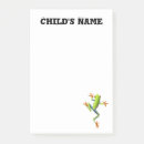 Recherche de frog post its Vert