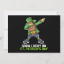 Recherche de leprechaun anniversaire invitations Clou