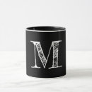 Recherche de thé noir tasses Monogramme