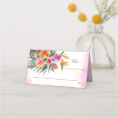 Recherche de mariage placement cartes Aquarelle florale