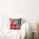 Recherche de boule de noël coussins Rouge