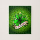 Recherche de saint patricks jour puzzles Vert