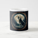 Recherche de lune de loup tasses Animal