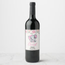Recherche de éléphant bouteilles vin étiquettes Mignon