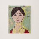 Recherche de visage femme puzzles Abstrait