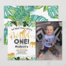Recherche de ęr de safari anniversaire invitations Jungle