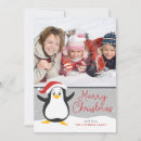 Recherche de pingouins mignons noël cartes Neige