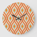 Recherche de les années 60 horloges Orange