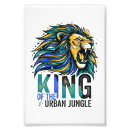 Recherche de lion bleu posters Tête de lion