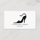 Recherche de les chaussures des femmes cartes visite Noir