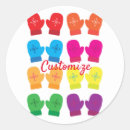 Recherche de train dans la neige autocollants Mignon