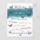 Recherche de rêve de papillon vœux cartes Inspirant